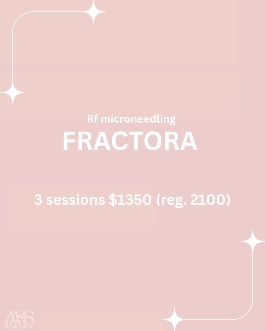 FRACTORA PROMO - MY SKIN SPOT